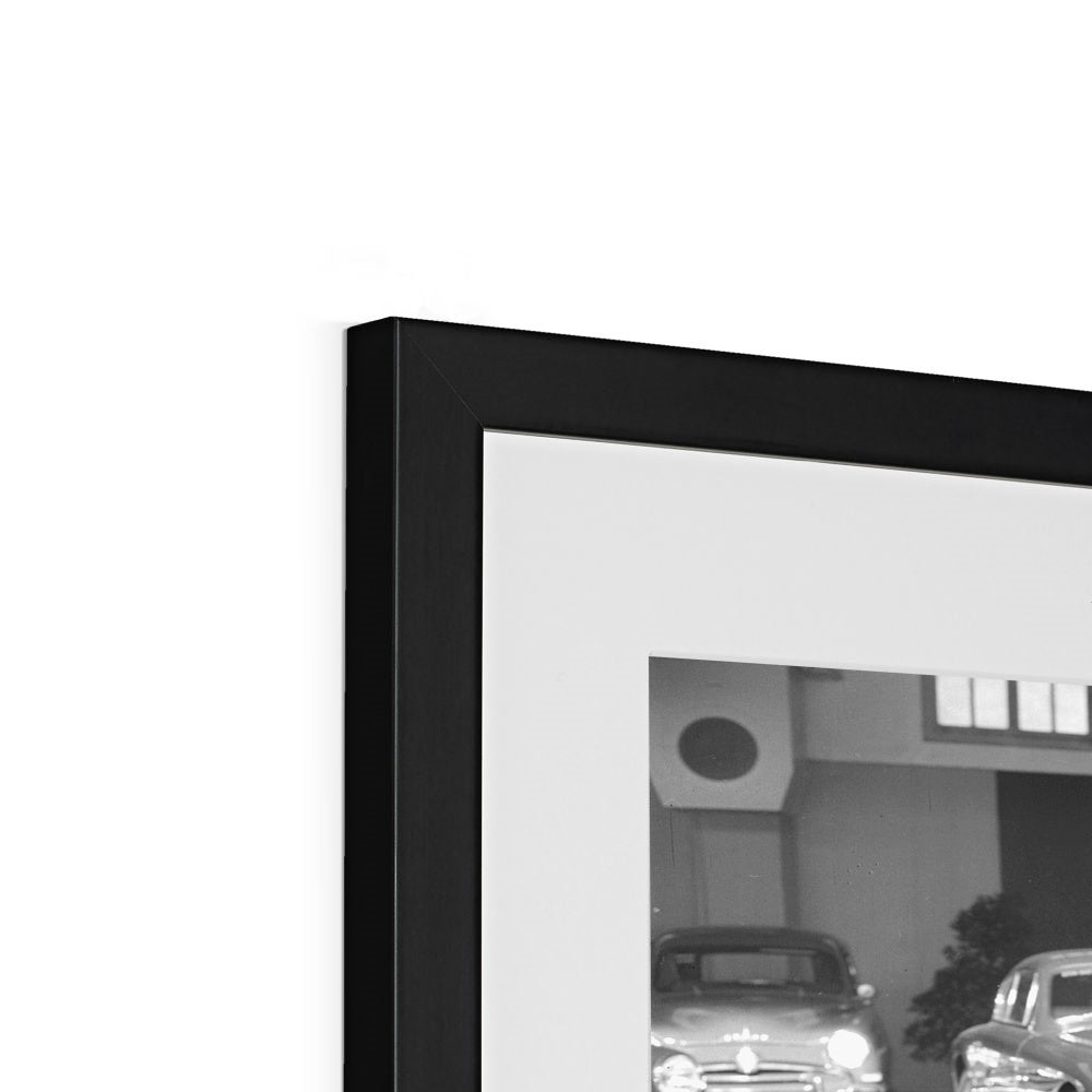 Genfer Autosalon 1954 Klassische Automobile - Vintage Cars Schweizer Automobilgeschichte Framed & Mounted Print